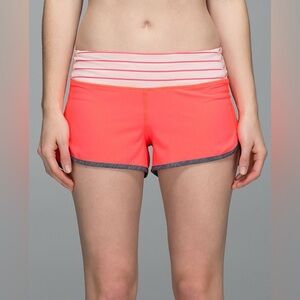 Vintage speed up Lululemon shorts (size: 4, 2.5 inch inseam)